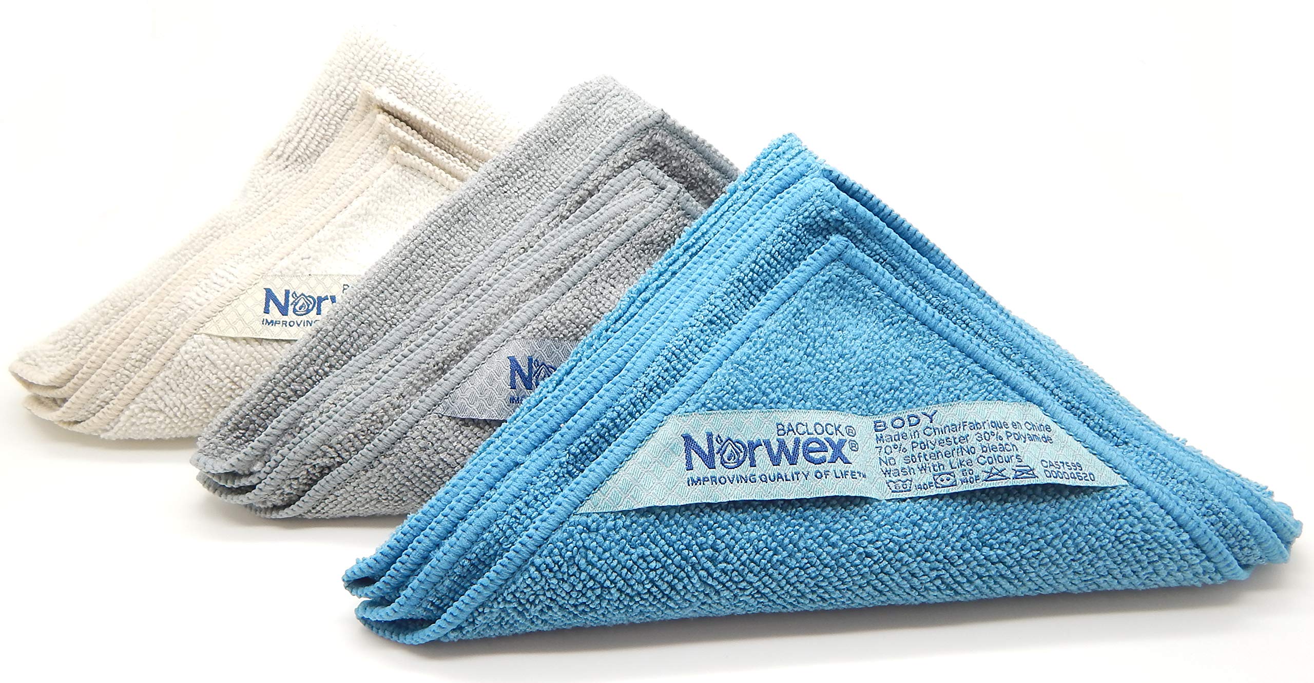 Norwex Coastal Body Pack usage scenario demonstrates reusable cloths for daily routines.