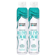 Not Your Mother's All Eyes On Me 2-pack bottle front for quick frizz-control touch-ups