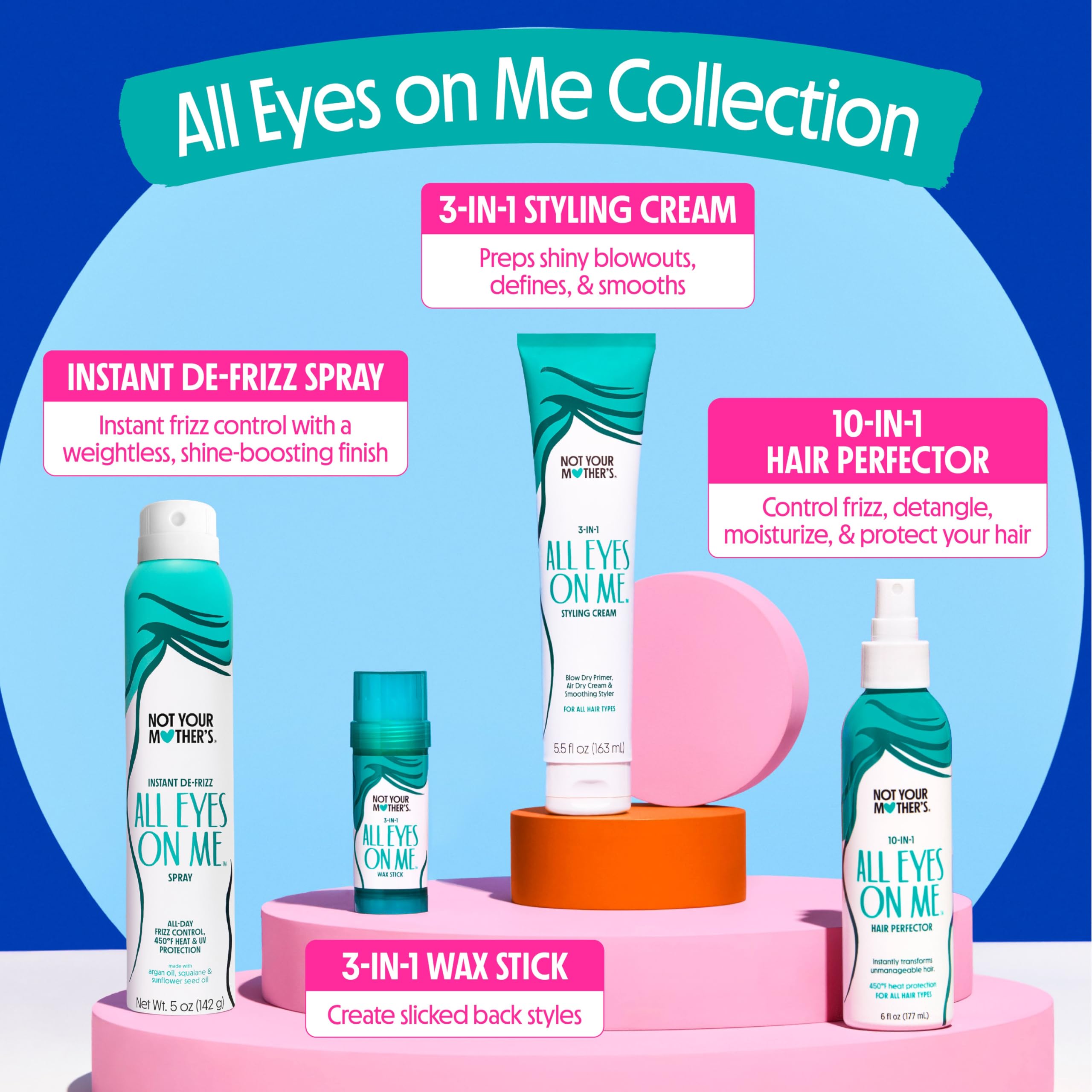 Not Your Mother's All Eyes On Me berry vanilla scent boosts refreshing vibe.