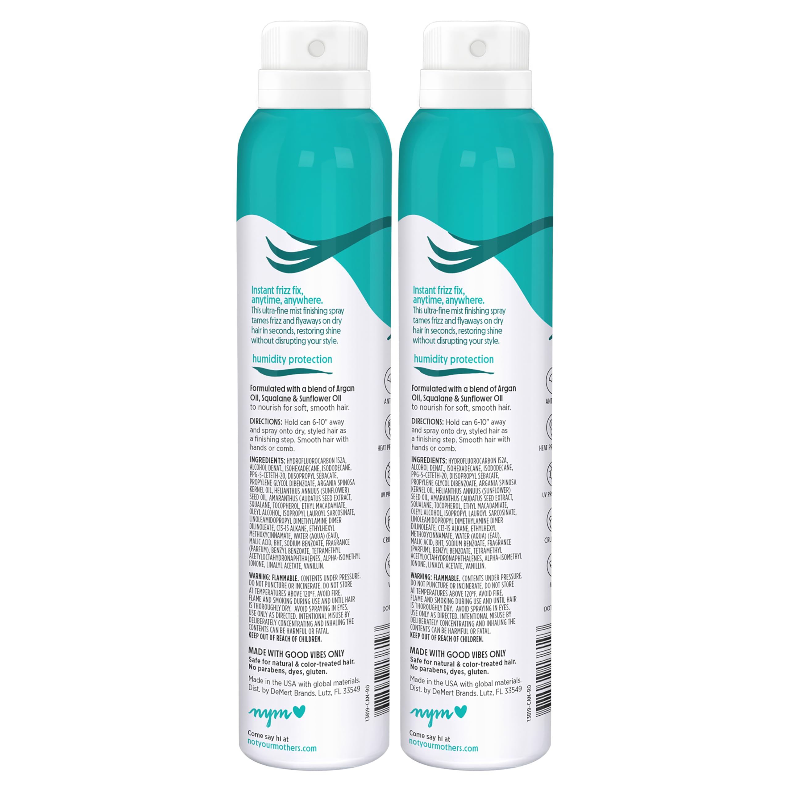 Not Your Mother's All Eyes On Me cruelty-free-dyes-free-gluten-free packaging communicates clean beauty
