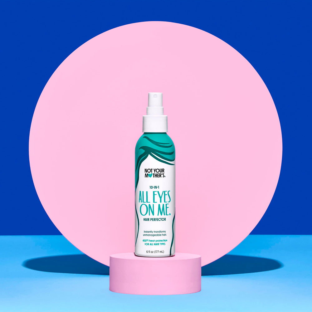 Not Your Mother's All Eyes On Me detangler spray eases combing after wash.