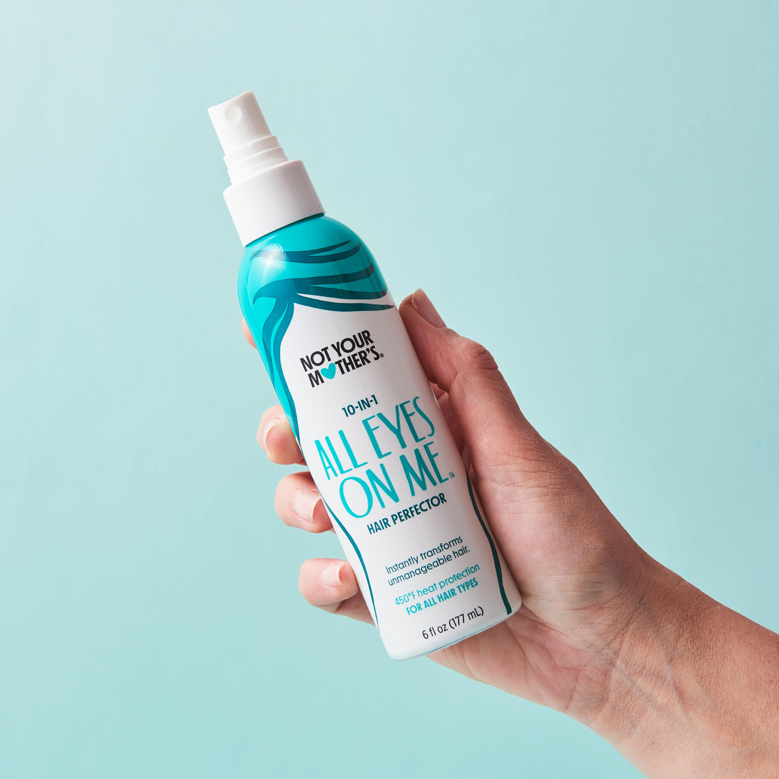 Not Your Mother's All Eyes On Me frizz control and shine boost.