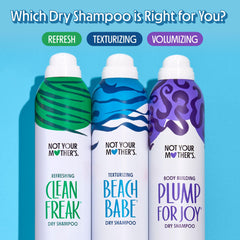 Not Your Mother's Beach Babe Dry Shampoo Spray delivers texture and beachy volume.
