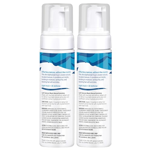 Not Your Mother's Beach Babe Texturizing Foam 2-pack display for easy purchase.