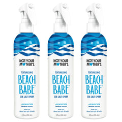 Not Your Mother's Beach Babe Sea Salt Spray bottle front with matte finish.