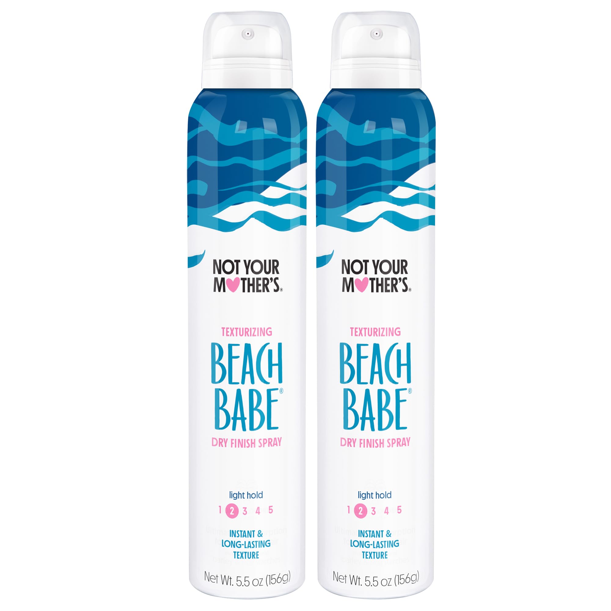 Not Your Mother's Beach Babe texturizing dry finish spray 2-pack front view adds lightweight texture.