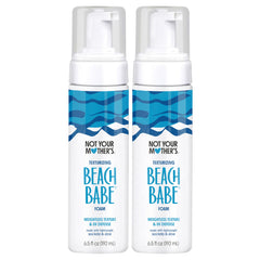 Not Your Mother's Beach Babe Texturizing Foam 2-pack front view for quick beachy styling.