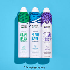 Not Your Mother's Clean Freak Dry Shampoo Spray refreshes roots and absorbs oil.