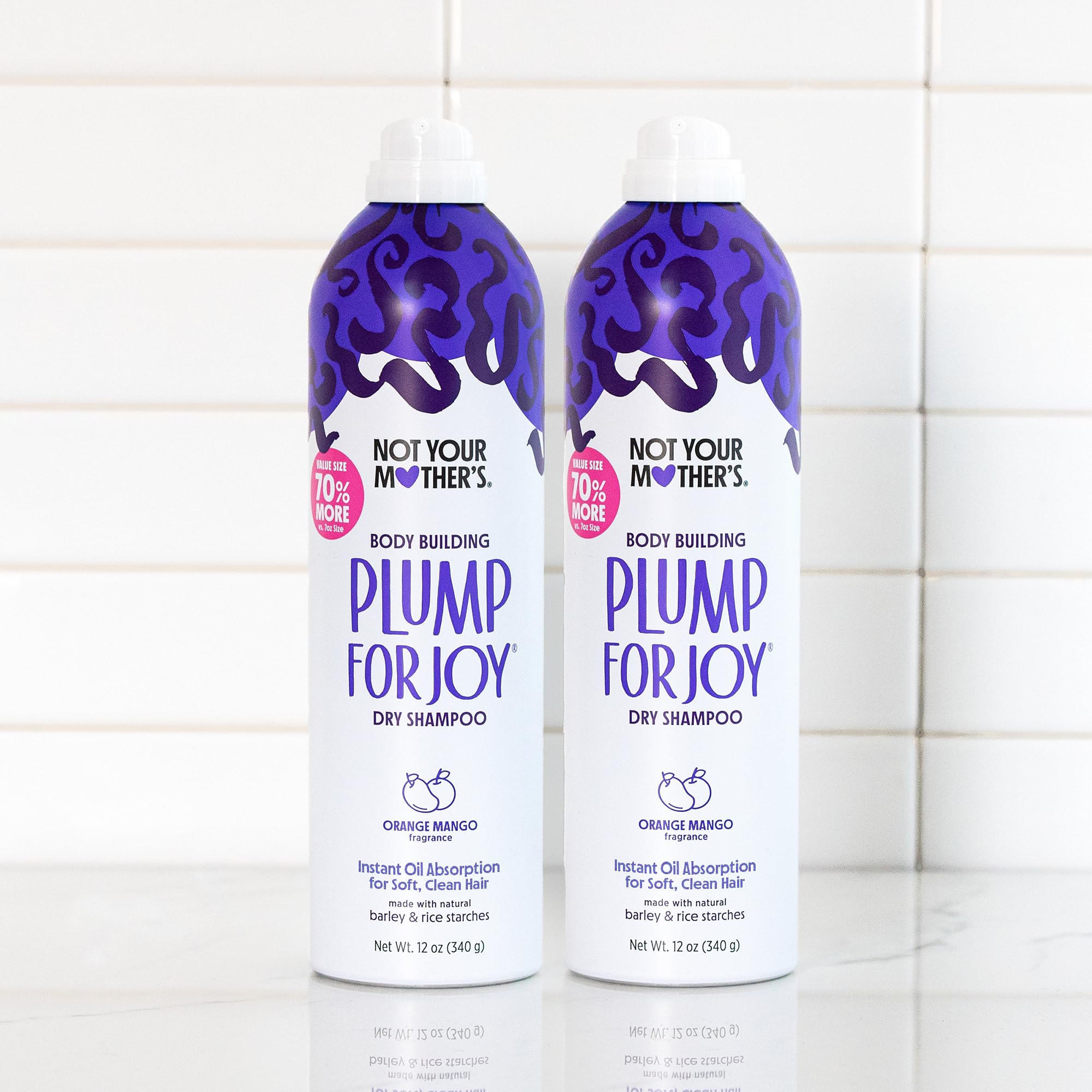 Not Your Mother's cruelty-free brand emblem highlights responsible hair care.