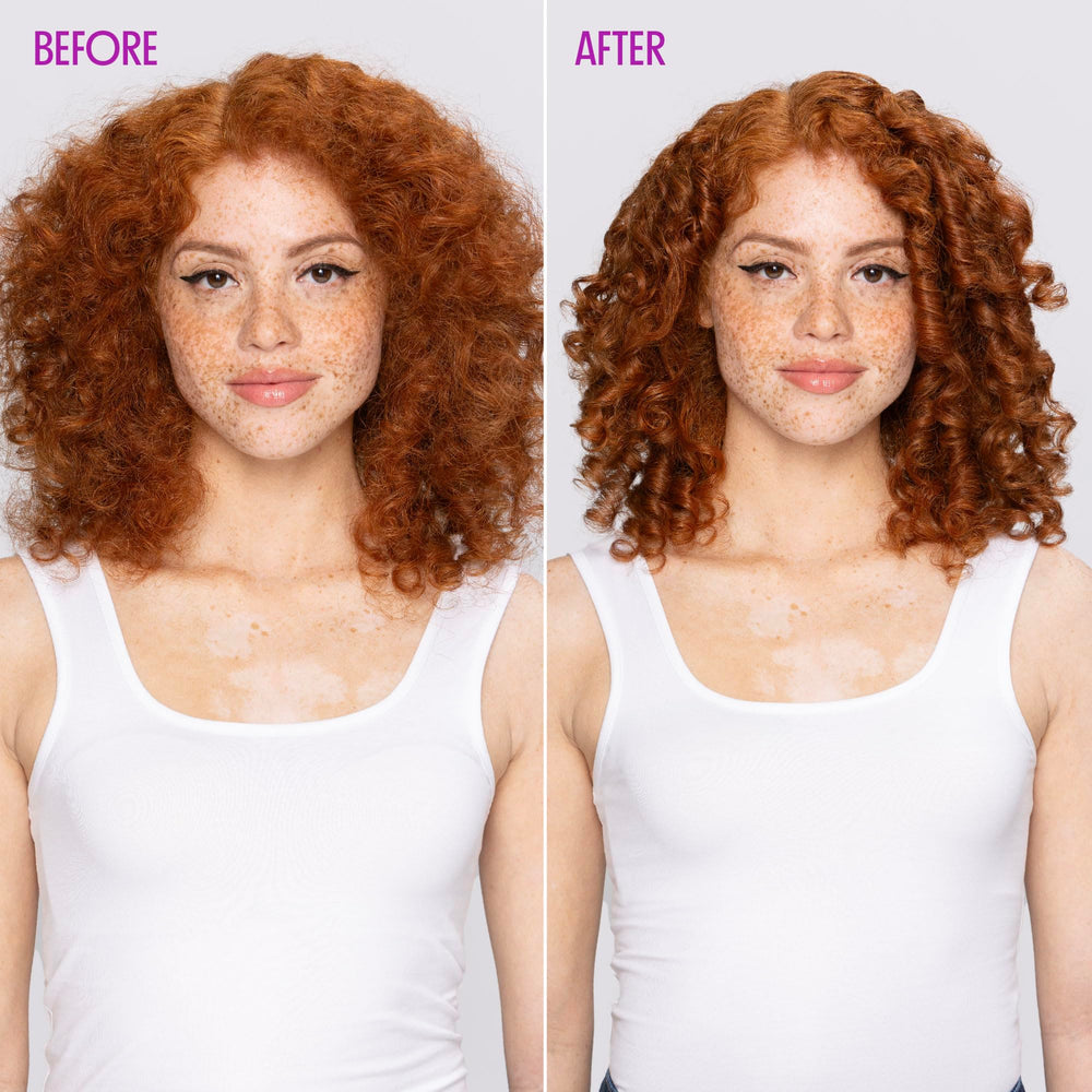 Not Your Mother's Curl Talk rice curl complex close-up highlighting hydration and curl retention