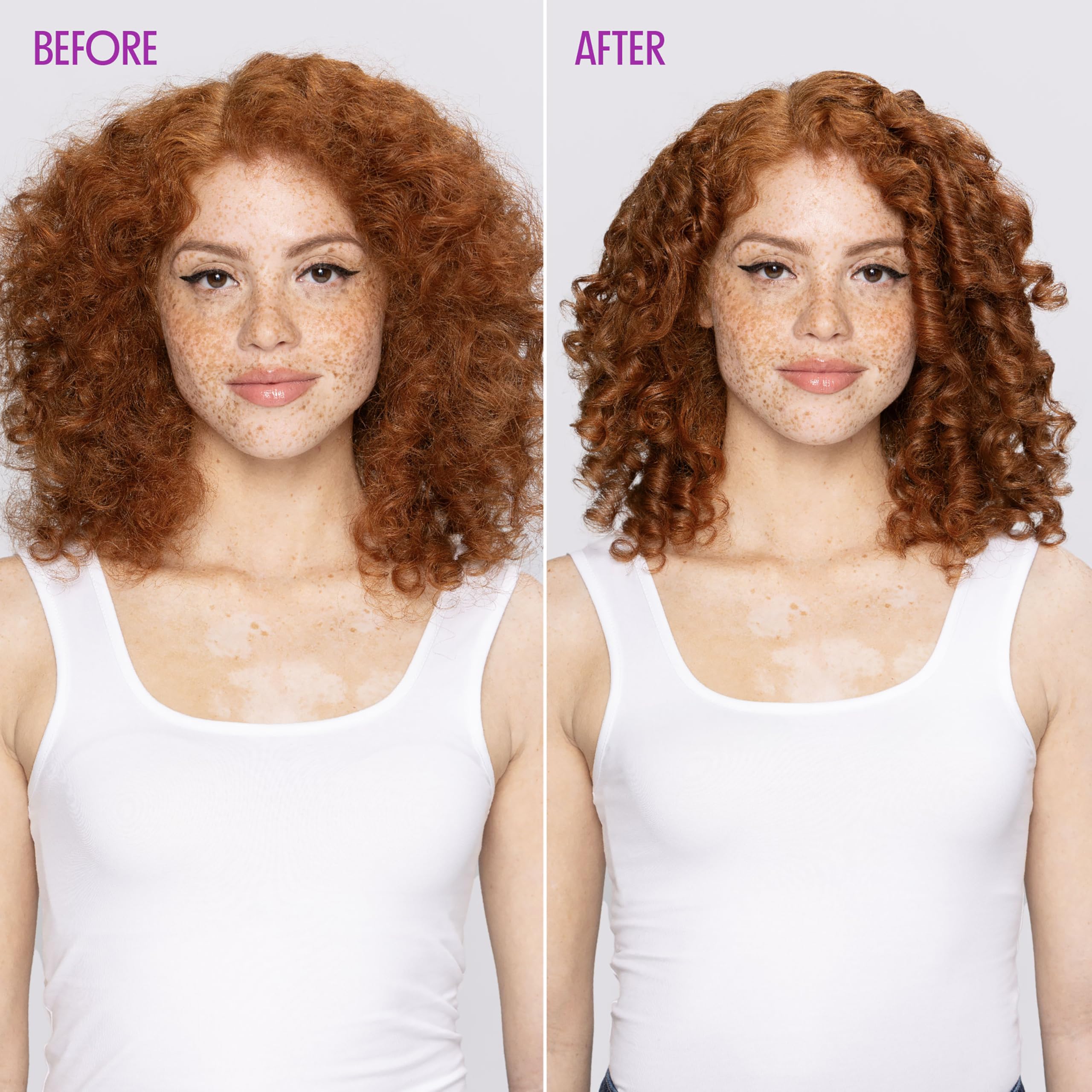 Not Your Mother's Fragrance-Free Curl Talk Cream top view for moisture and shine.