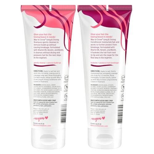 Not Your Mother's long and strong routine visual reinforces daily cleanse and hydrate