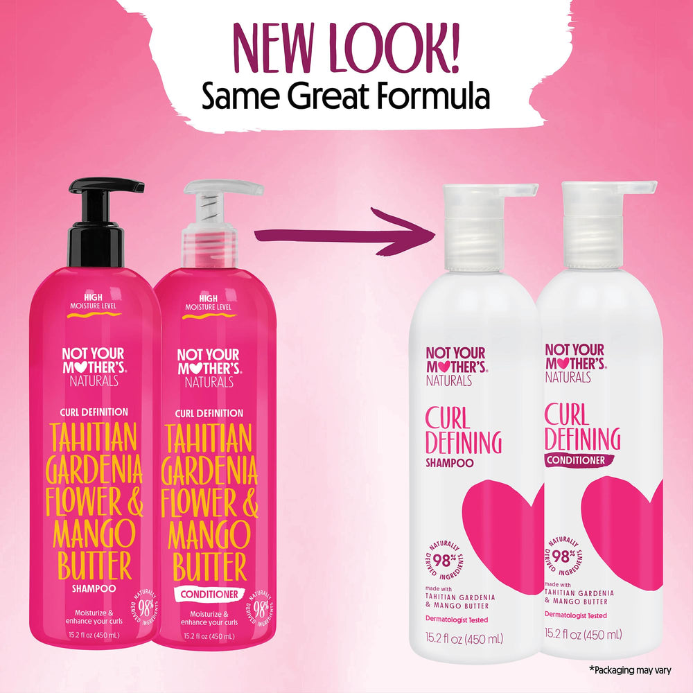 Not Your Mother's Naturals Curl Defining Conditioner bottle delivering nourished, defined curls.