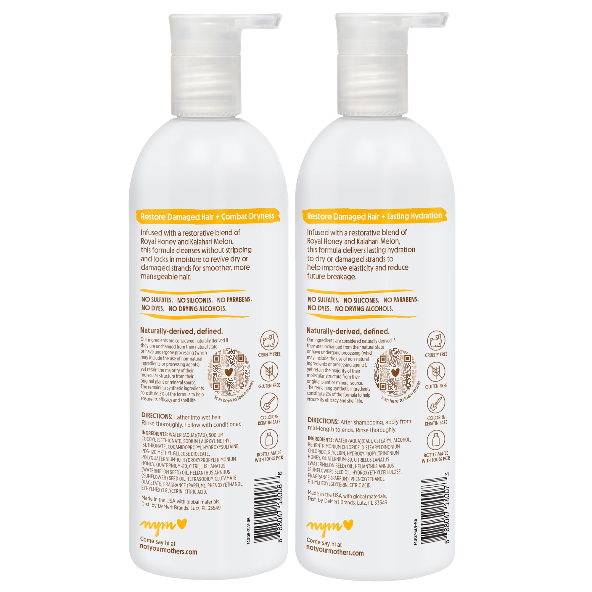 Not Your Mother's Protect & Nourish fragrance swirl with honey melon scent visual