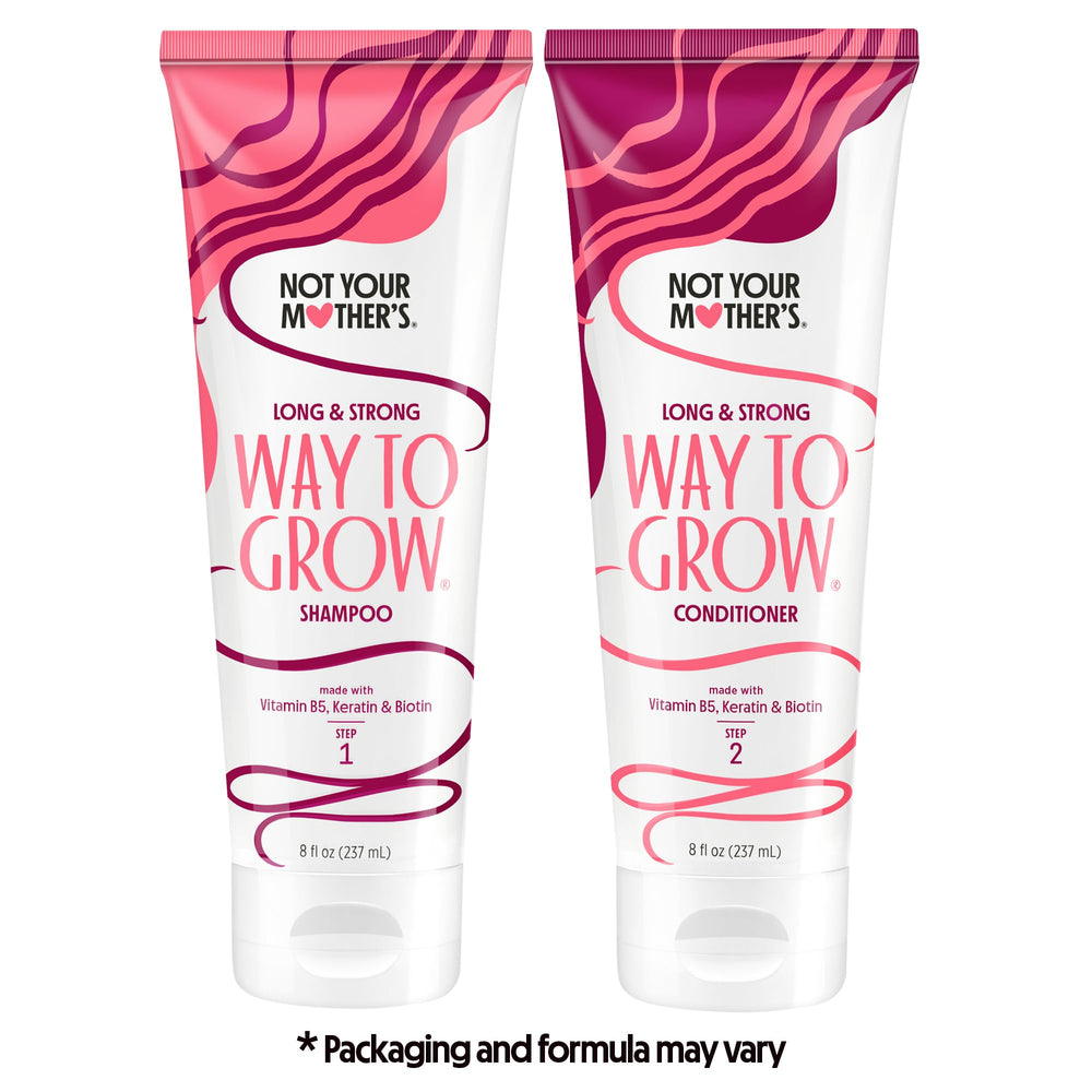 Not Your Mother's Way to Grow conditioner bottle emphasizes hydration for dry or damaged hair