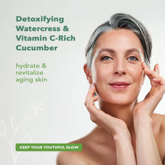 Nourish Organic foaming cleanser close up showing gentle lather for daily cleansing.