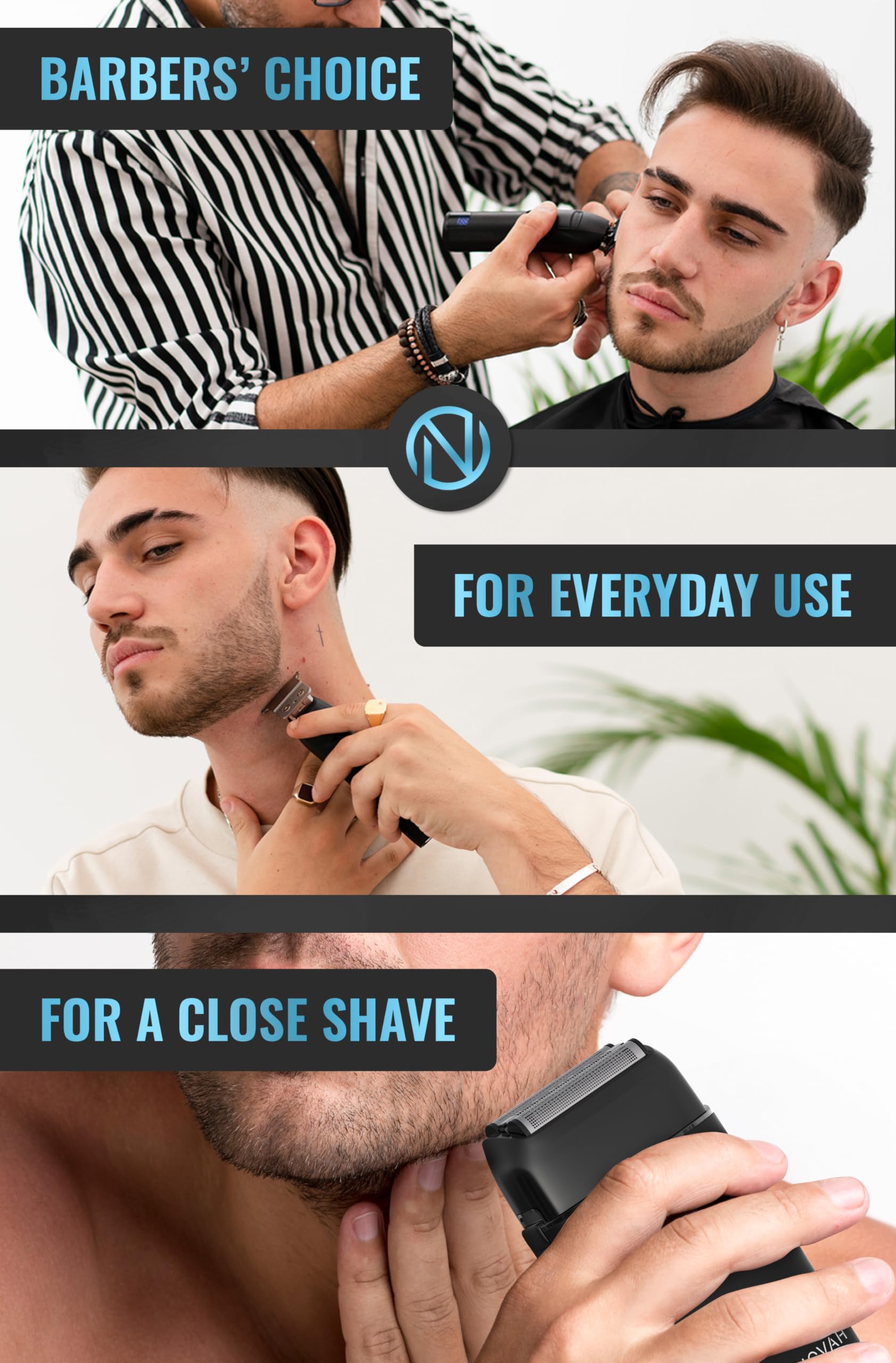Novah Grooming LED display on kit for speed and power awareness.