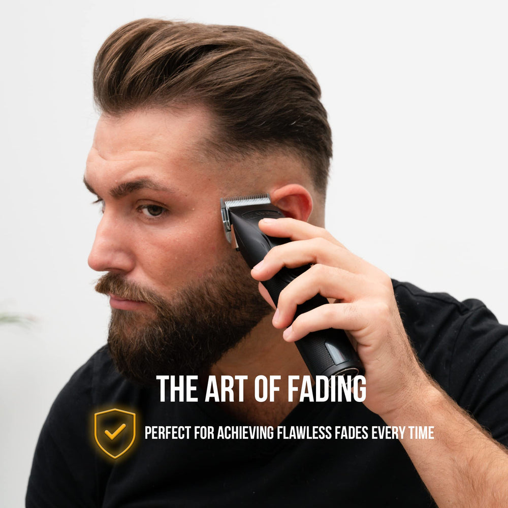 Novah Grooming six guards and four trimmer guards enable versatile styles.