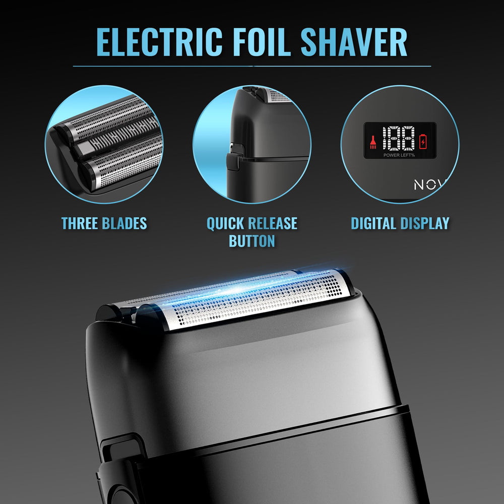 Novah Grooming wireless metal unibody clipper for durable use.