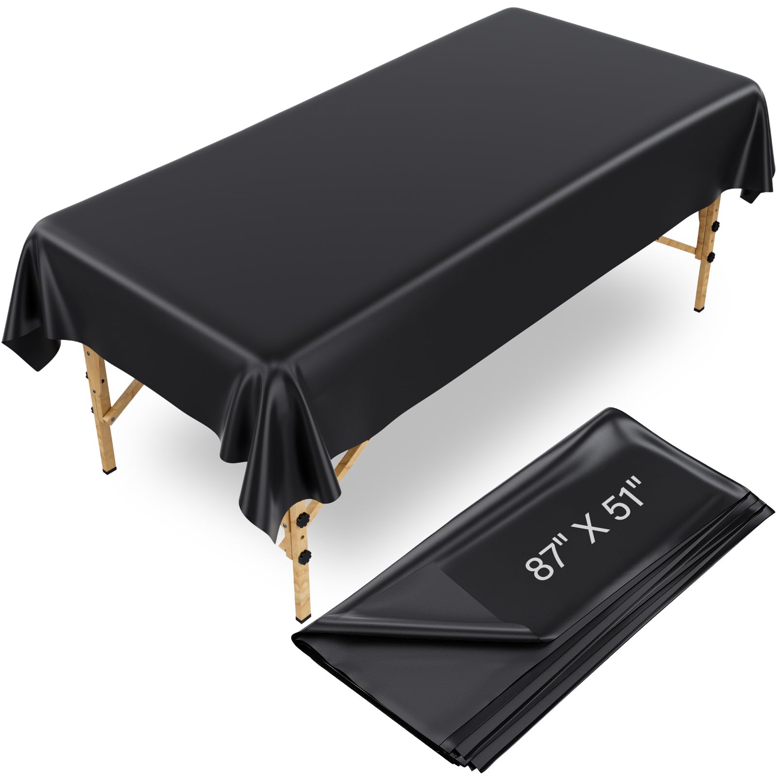 Noverlife 87x51in massage table sheet on bed for spa protection