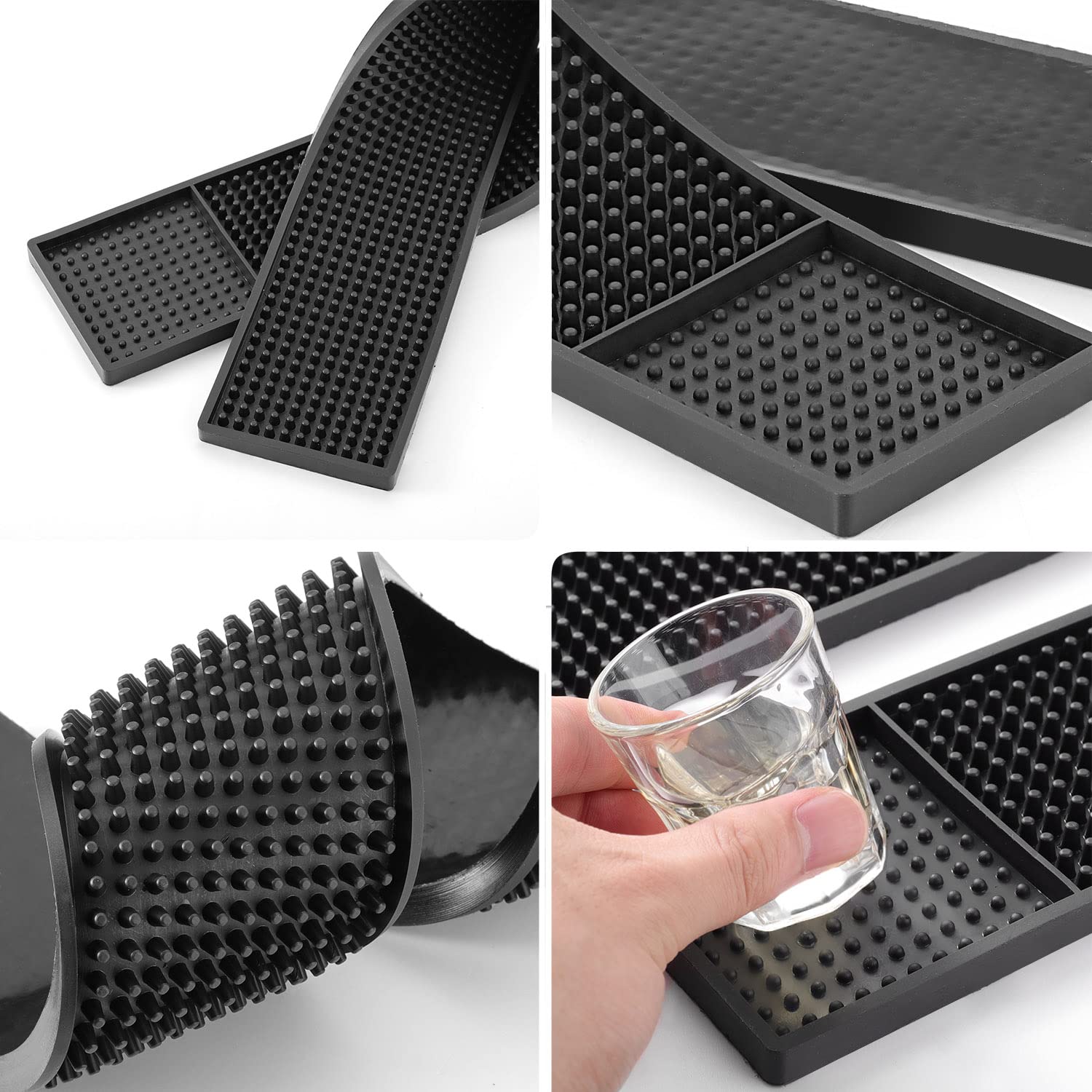 Noverlife bar mat spill protection reduces countertop mess during busy nights.