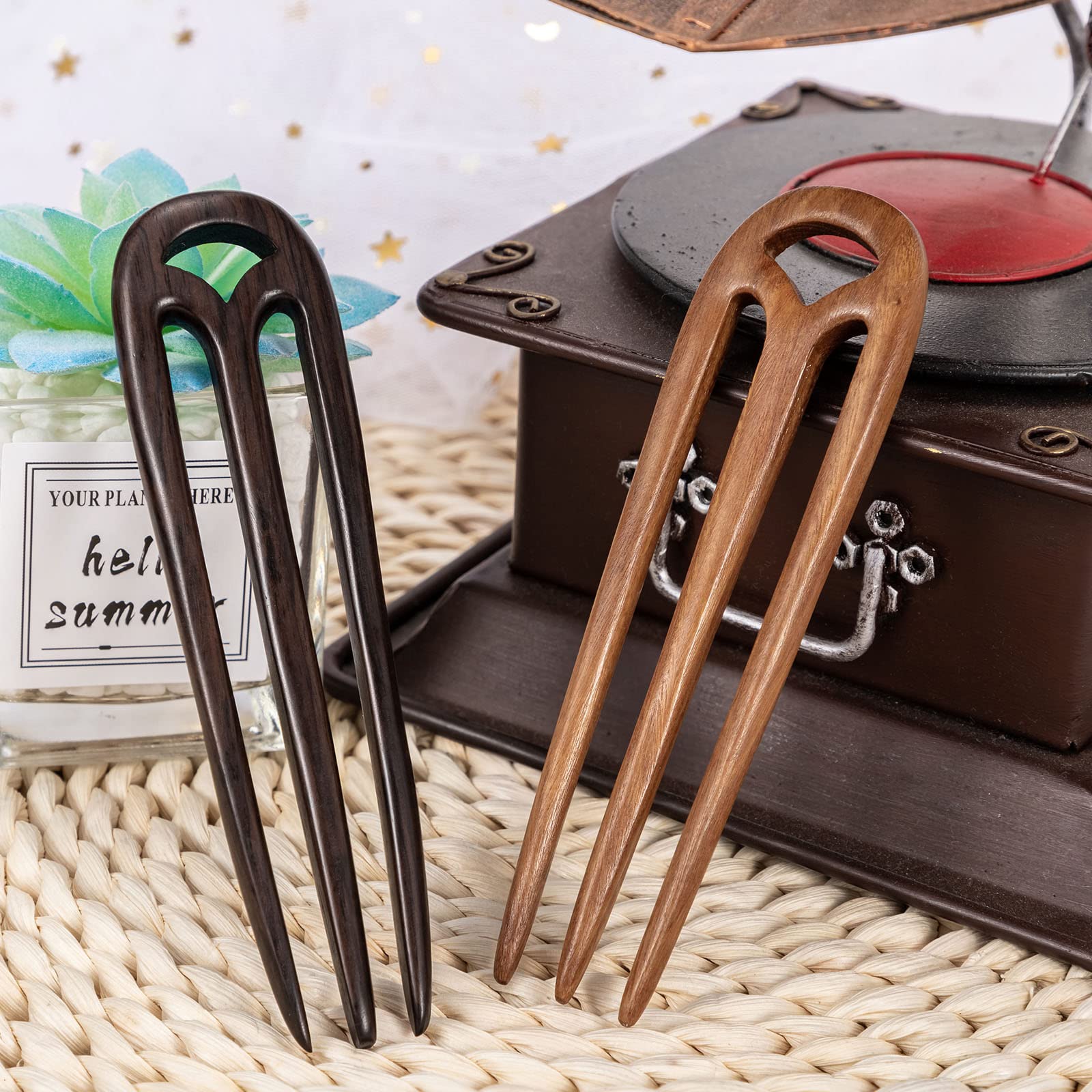 Noverlife bun-holder hair accessory provides secure support for long layered locks