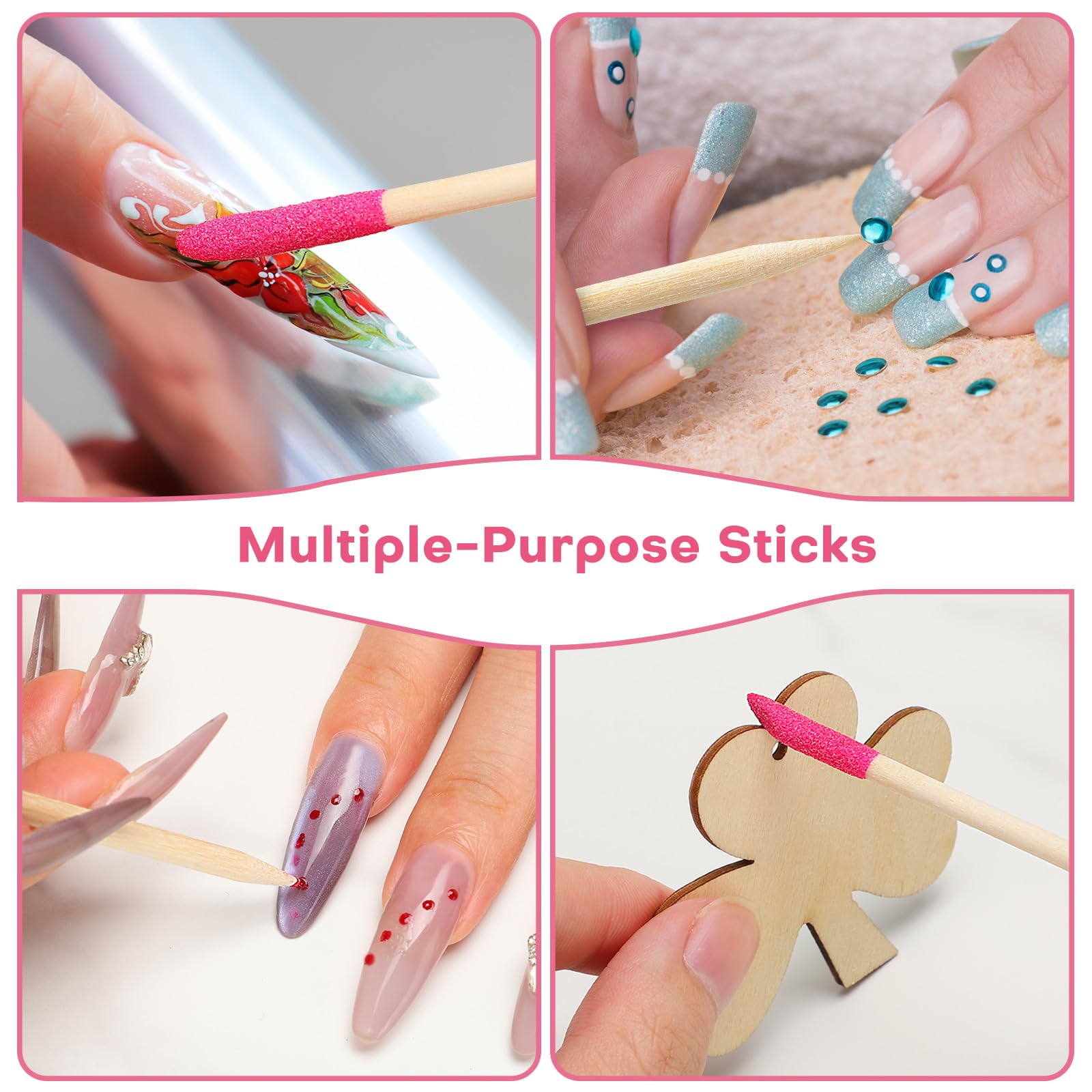 Noverlife nail buffer smooths surfaces with gentle action and texture