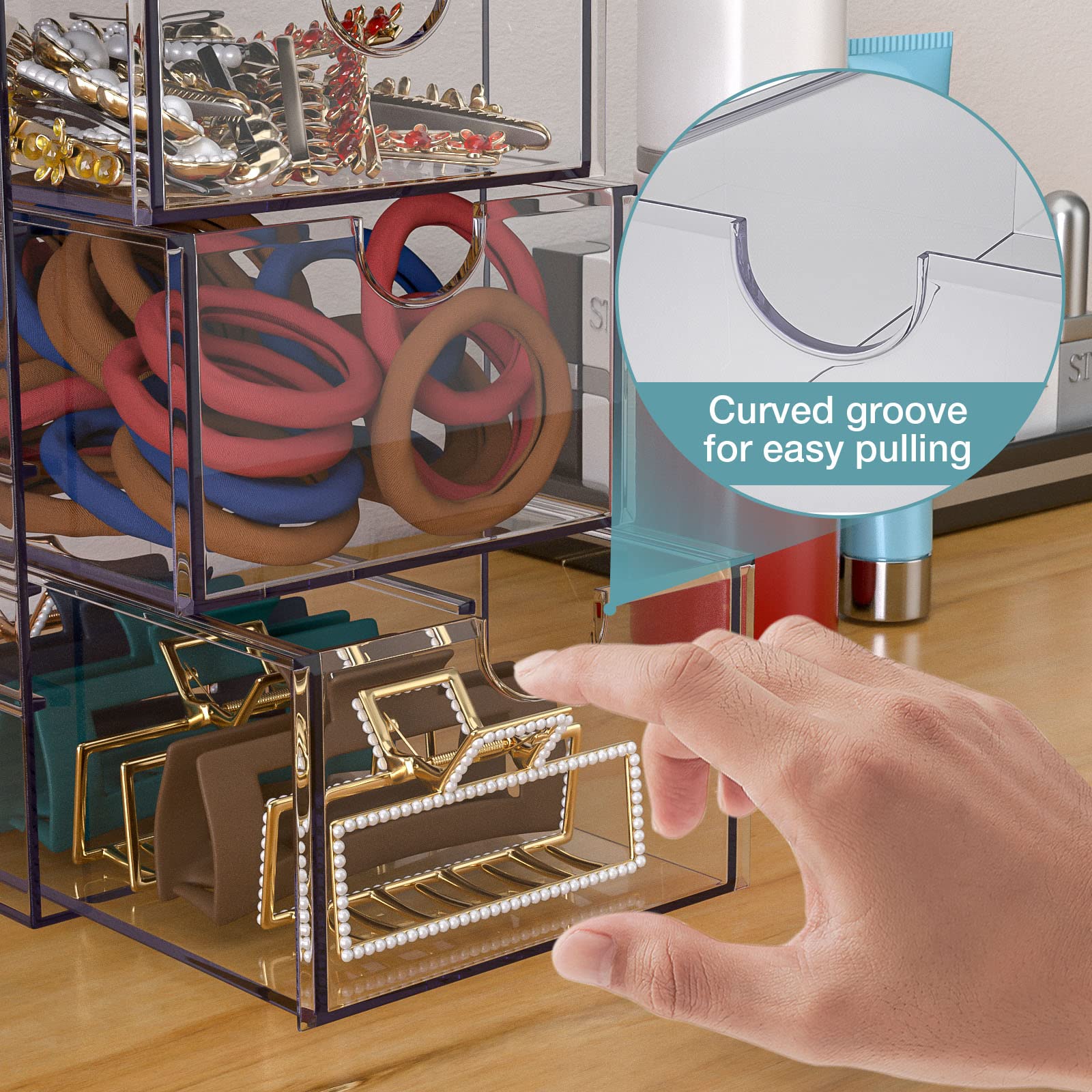 Noverlife dust-proof waterproof storage helps keep contents tidy between uses.
