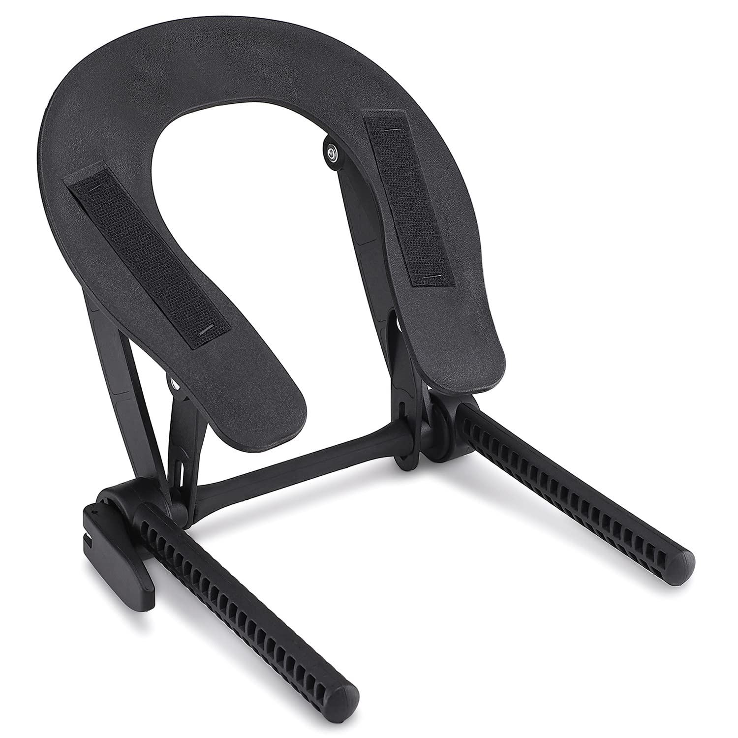 Noverlife face cradle aluminum headrest front view for stable client comfort.