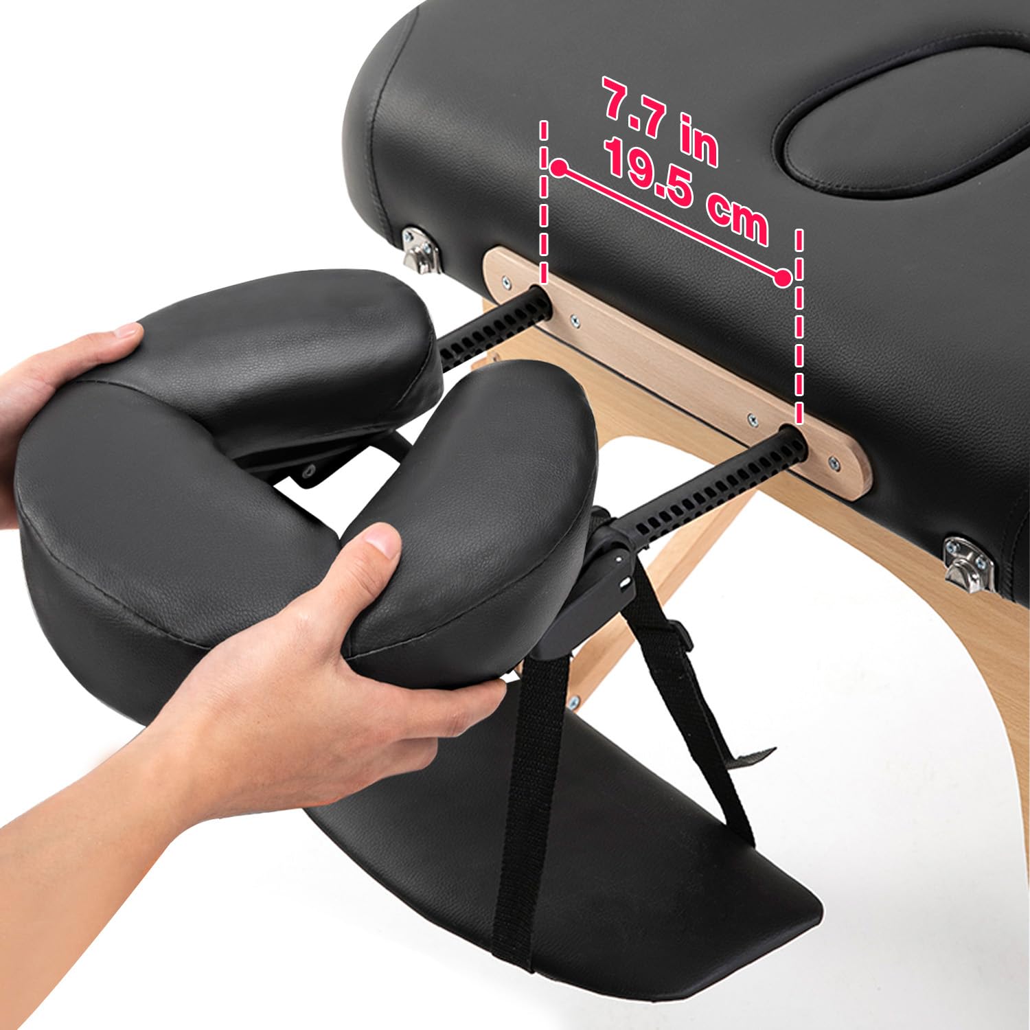 Noverlife face cradle soft cushion highlights cloud-comfort padding for gentle facial support during sessions.