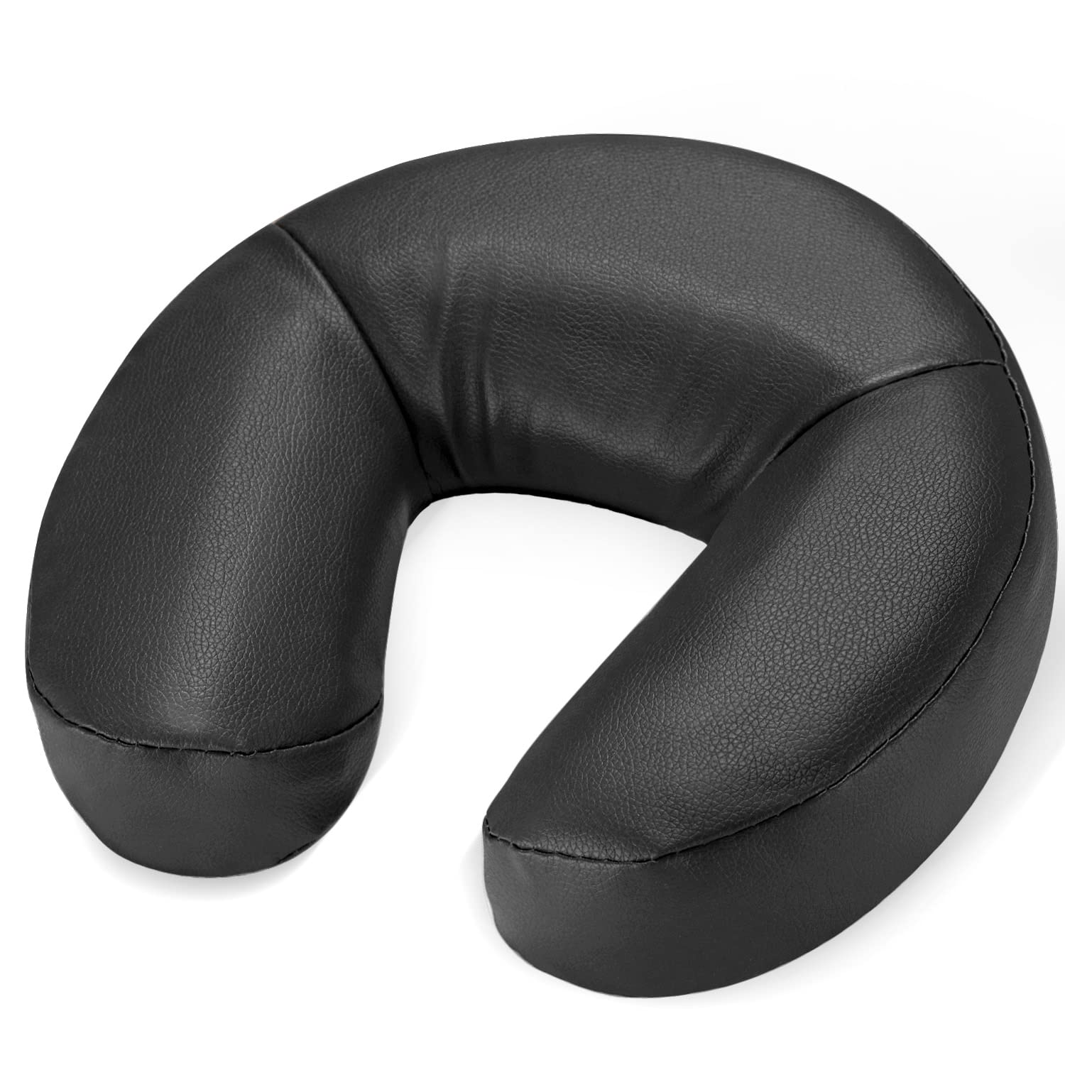 Noverlife massage face cradle close-up highlights memory foam comfort for clients.