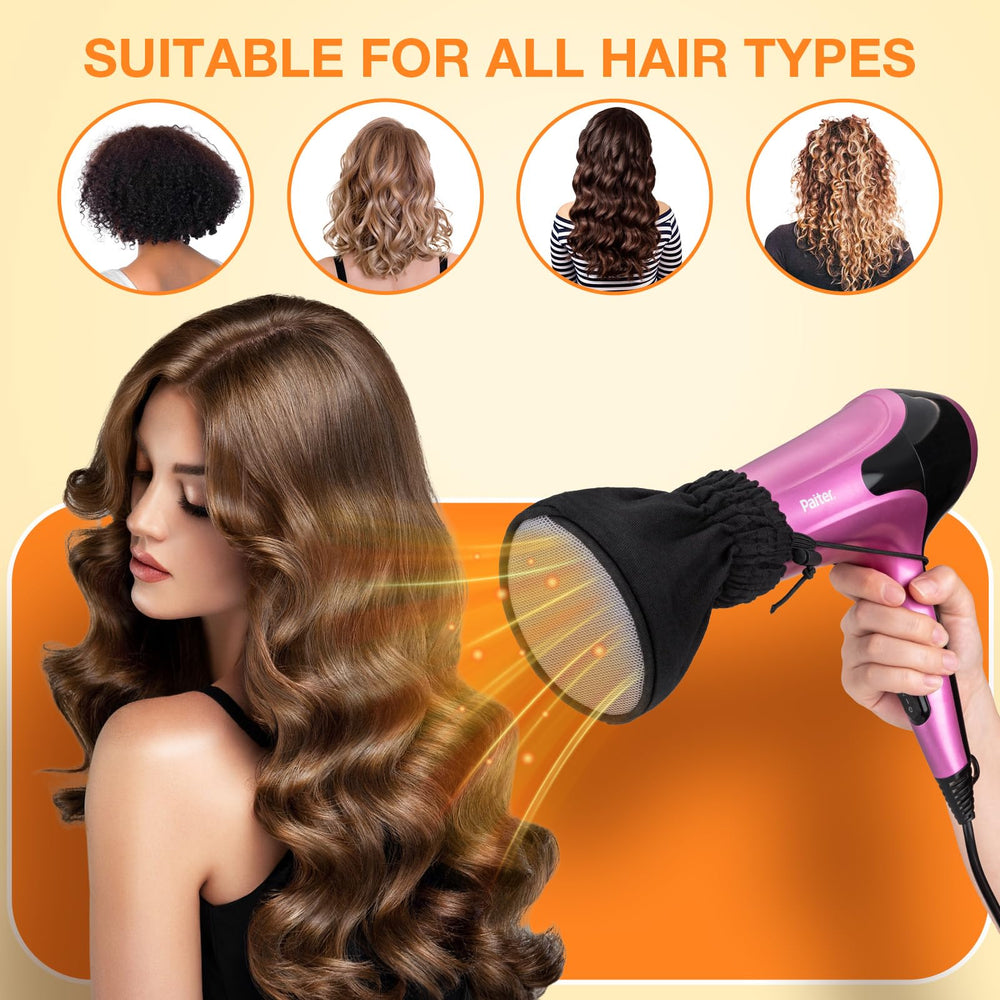 Noverlife portable styling diffuser tool supports curl care and quick drying