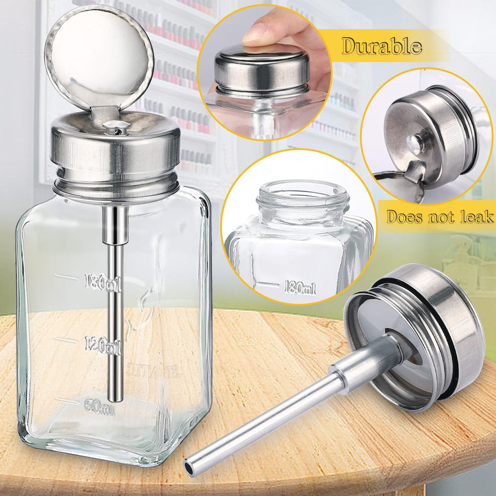 Noverlife push-down dispenser with flip-top cap for mess-free application.