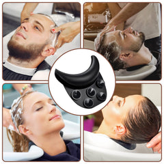 Noverlife neck rest anti-slip design keeps clients steady during shampoo sessions.