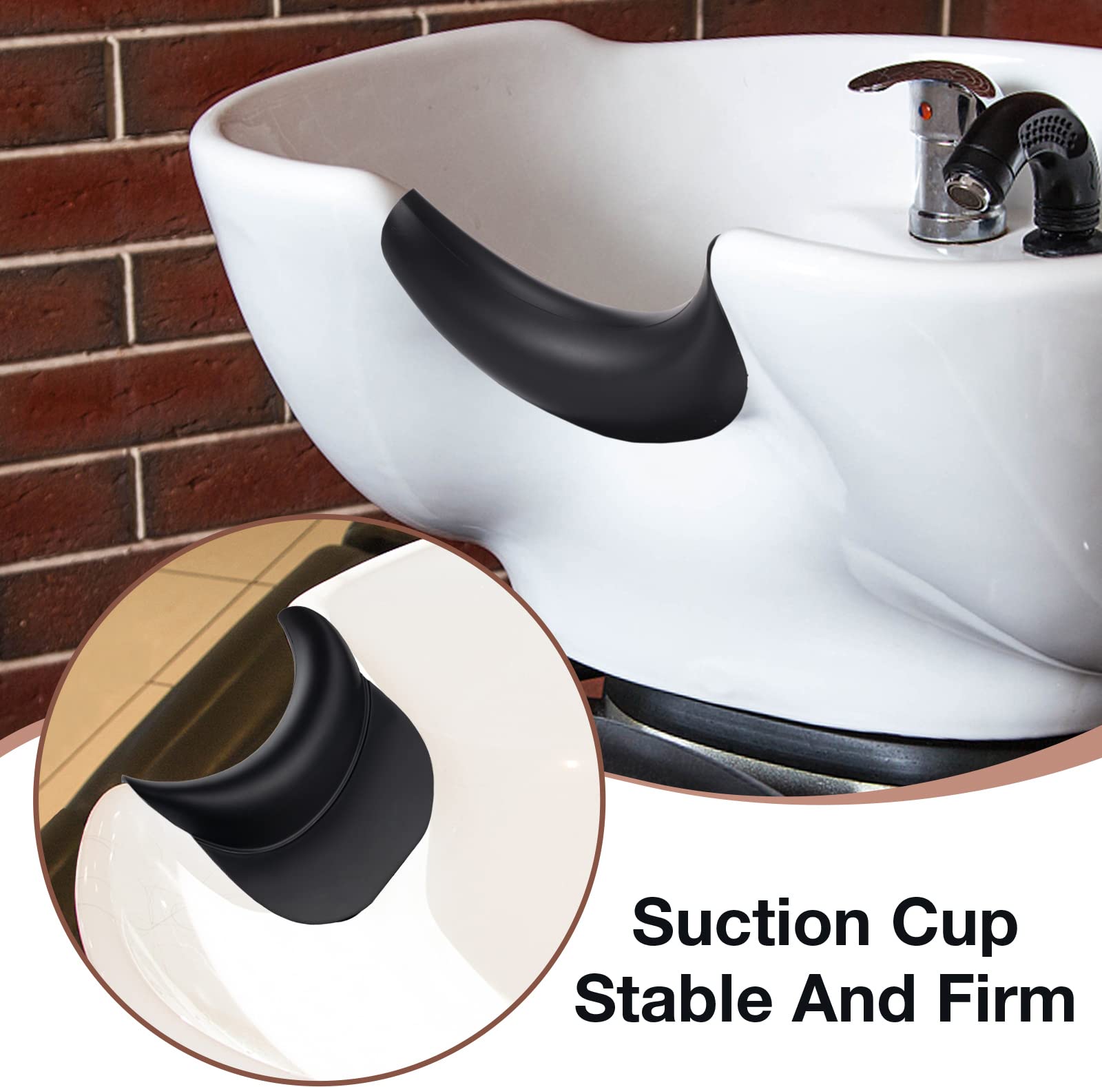 Noverlife neck rest easy-to-remove silicone cushion simplifies cleaning after use.