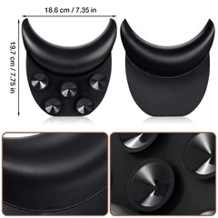 Noverlife neck rest silicone material offers soft, durable comfort during hair washing.