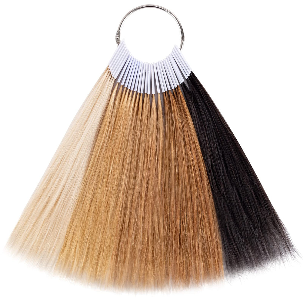 Noverlife salon-use swatches speed up color matching and service planning.
