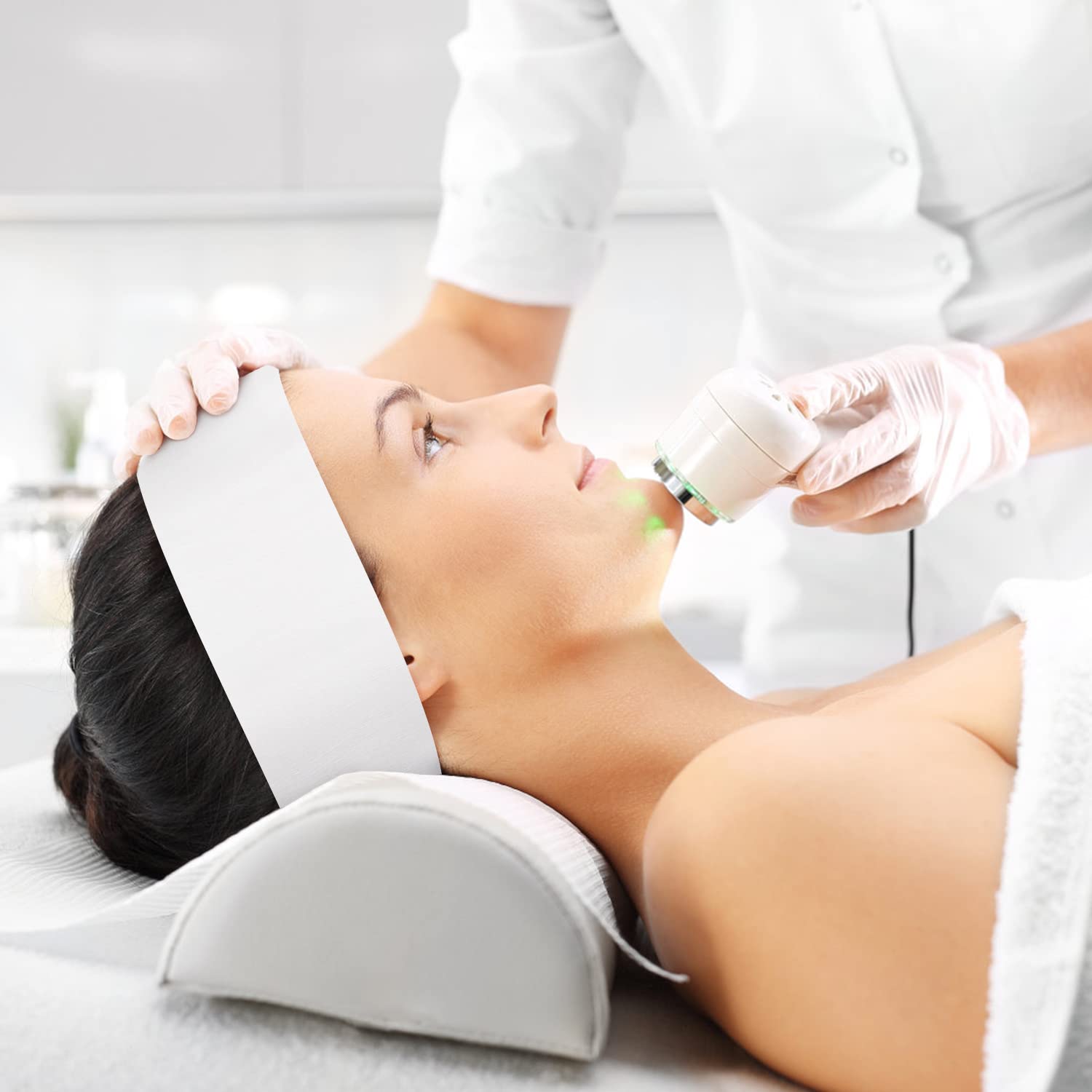 Noverlife spa headband ready for makeup removal keeps hair clear