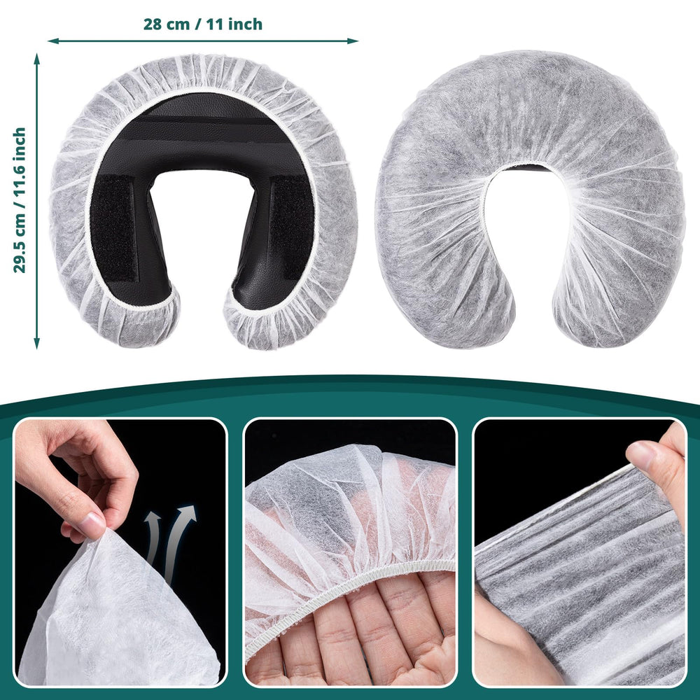 Noverlife universal-size face-rest cover fits massage tables and chairs