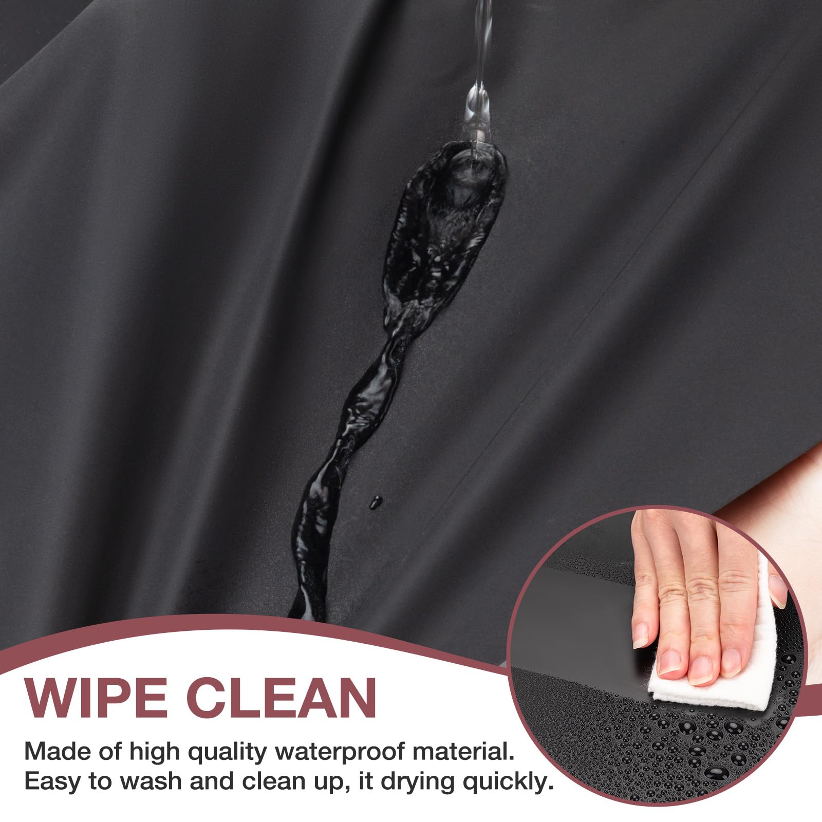 Noverlife waterproof wax pad keeps surfaces clean during treatments