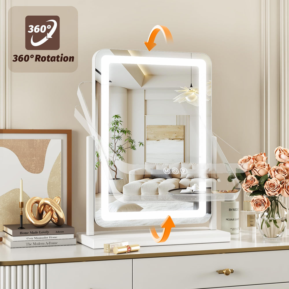 Novlux vanity mirror LED bulbs highlight professional lighting quality.