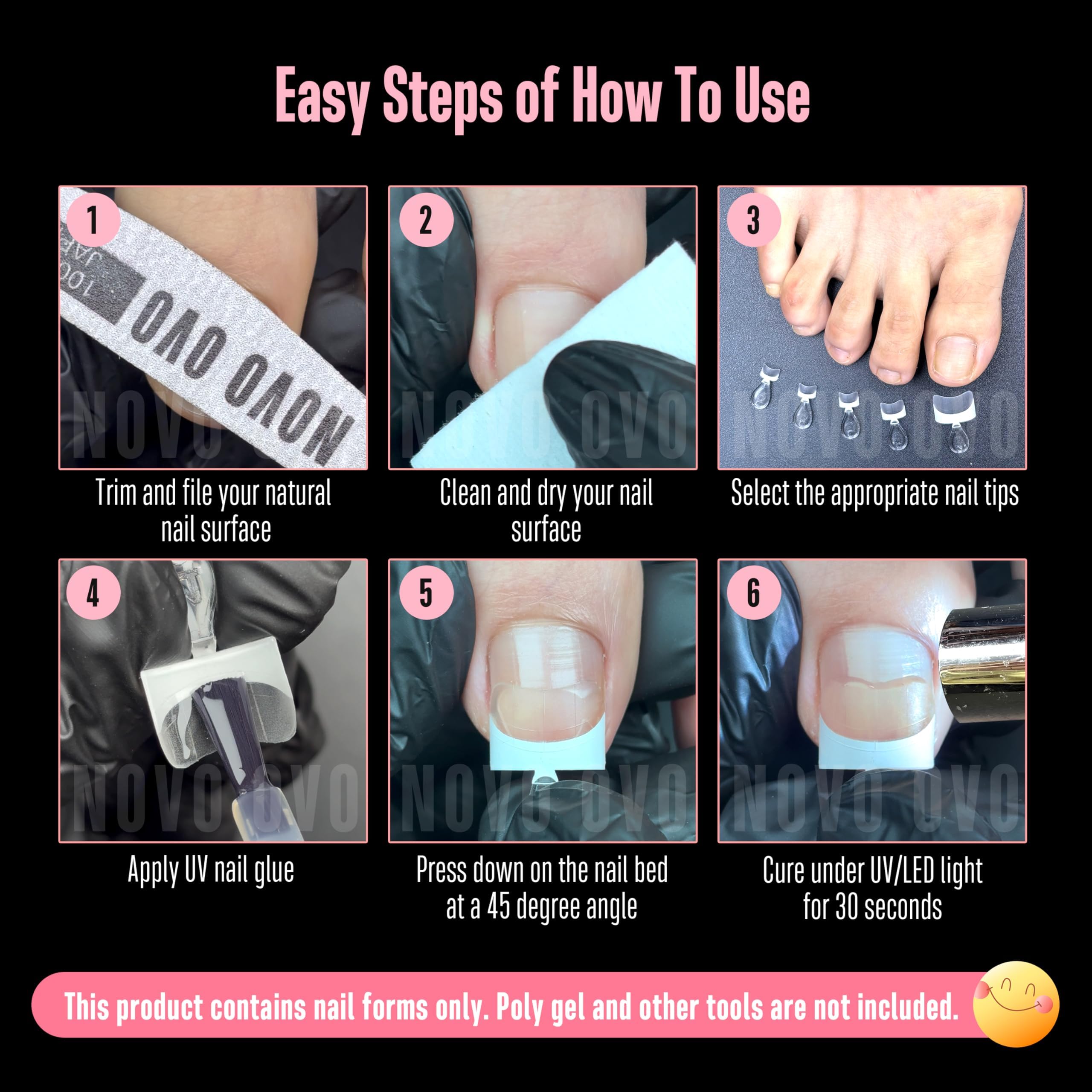 NOVO OVO 15 size range includes big toe options for better fit