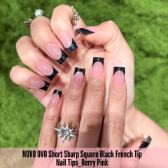 NOVO OVO builder gel top coat adds lasting shine and protection