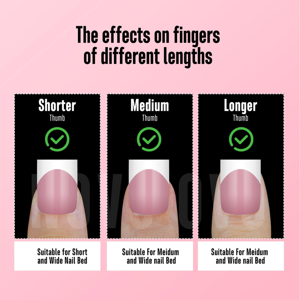 NOVO OVO full cover nails for quick DIY salon-ready manicure