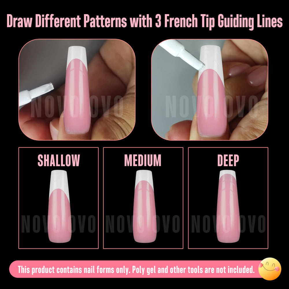 NOVO OVO inner convex guiding lines provide a clear reference during sculpting.