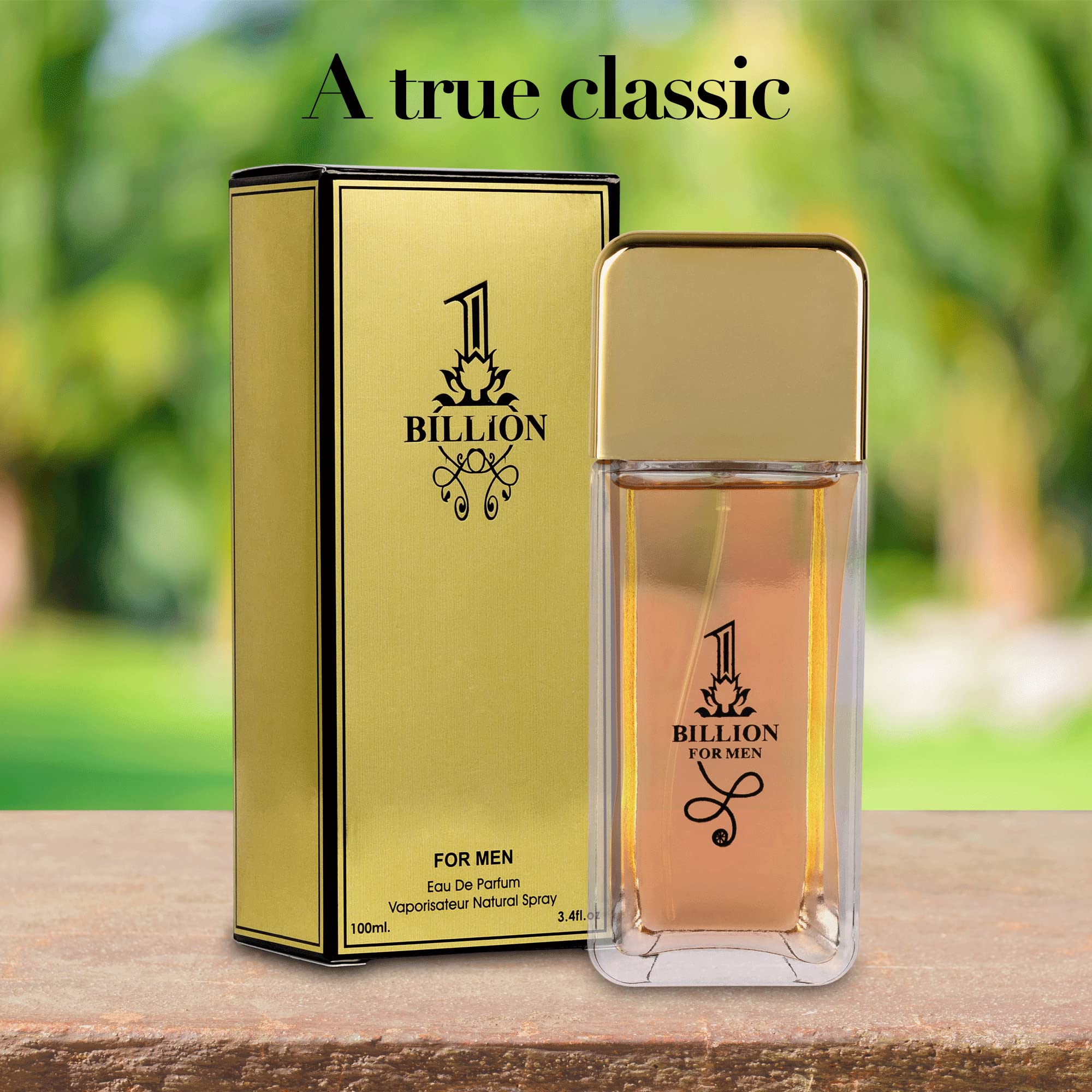 NovoGlow 1 Billion EDT all-year wear emphasis for versatile daily use