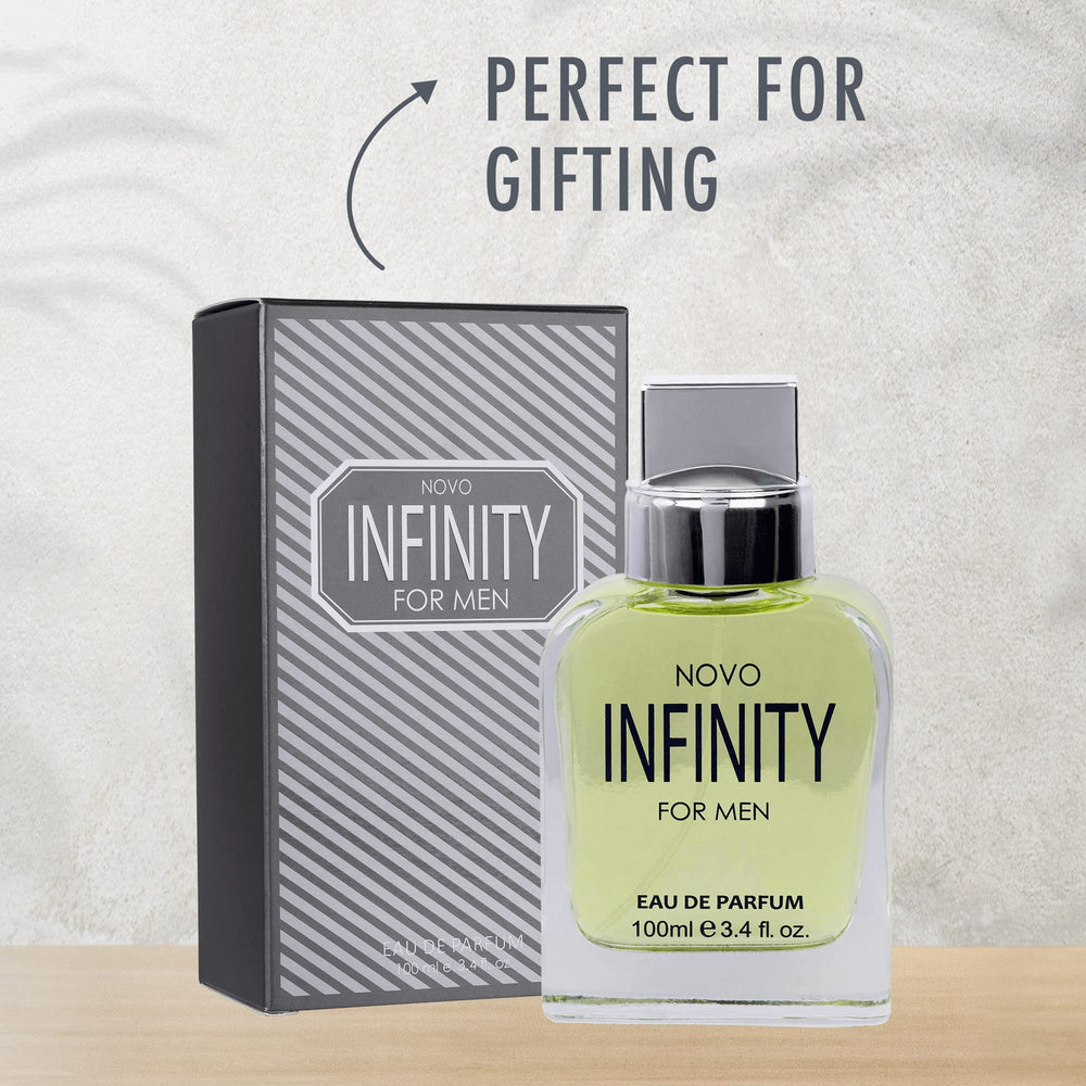 NovoGlow Infinity for Men travel-friendly usage on-the-go