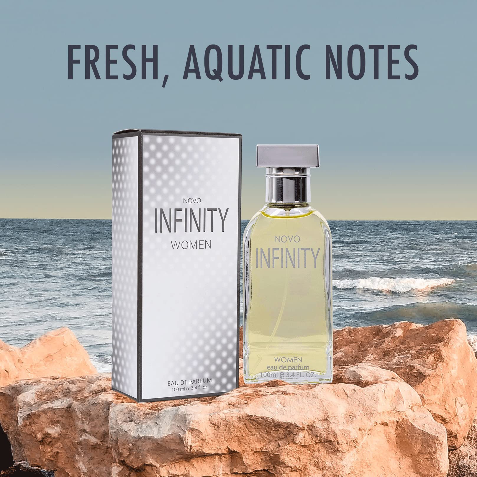 NovoGlow Infinity gift box and packaging hint at a refined gift for her.