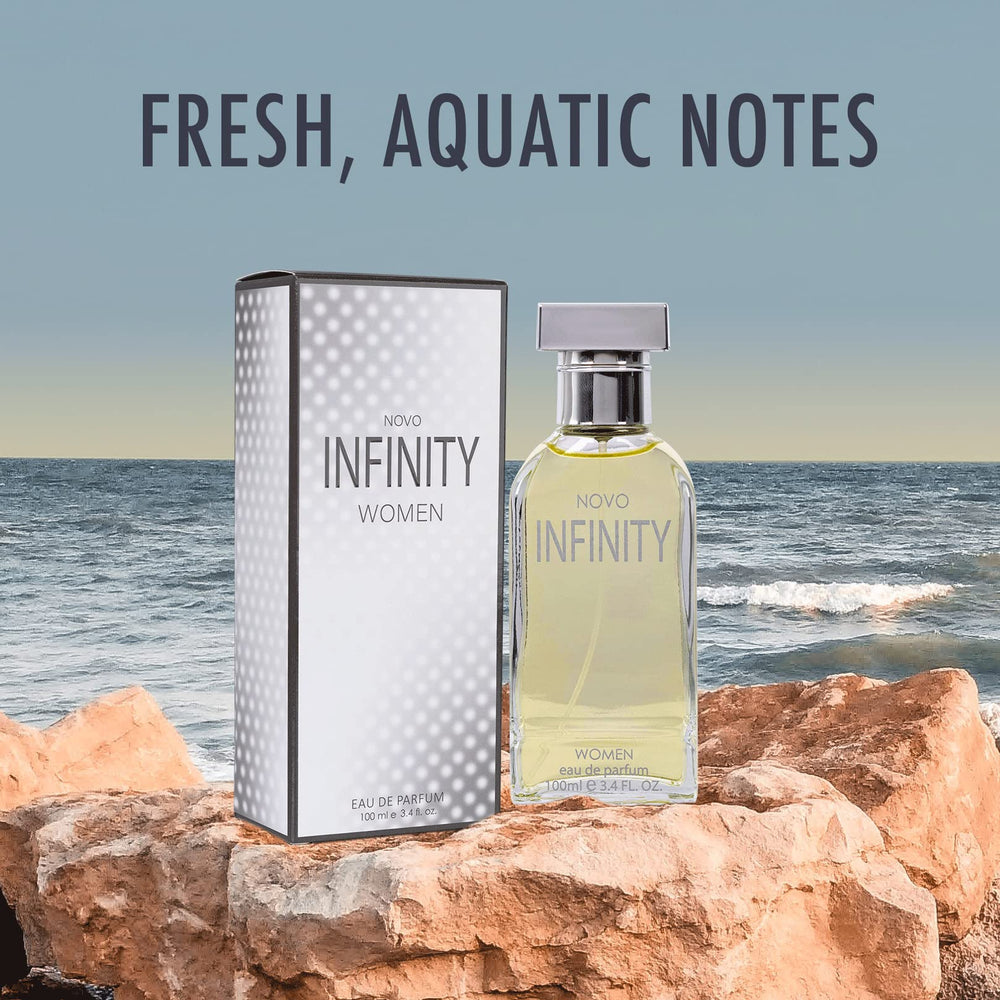 NovoGlow Infinity gift box and packaging hint at a refined gift for her.