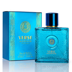 NovoGlow Verse Adonis bottle front for everyday confidence and lasting masculine appeal